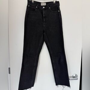 Everlane The Way-High Slim Black Jeans